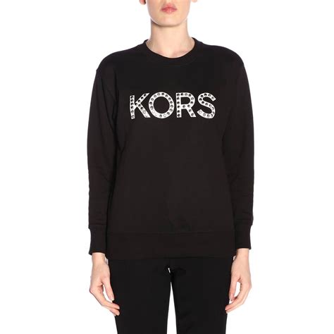 michael michael kors sweater open knit black|Michael Kors sweatsuits for women.